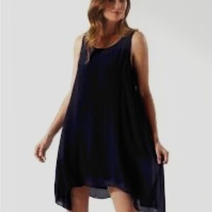 NWT Tommy Bahama Black Lanai Breeze Flowy Dress